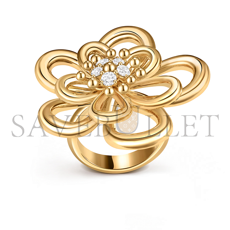 V*n Cl**f arpels flowerlace ring vcarpme300